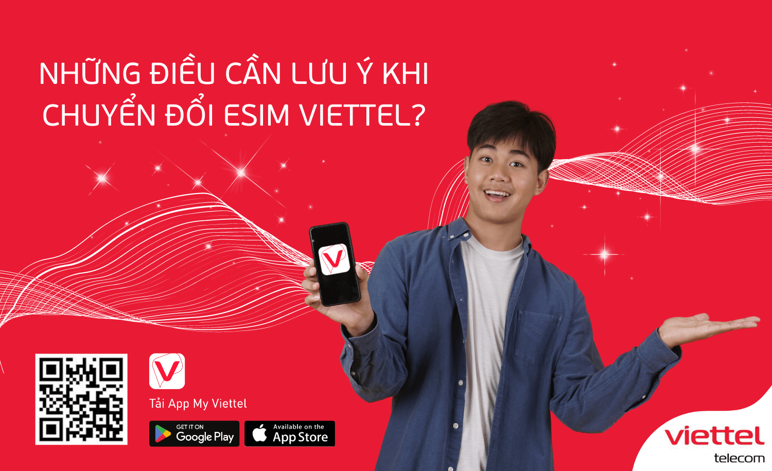 eSIM Viettel: Gọi và nhắn tin đến bạn bè và gia đình của bạn sẽ trở nên dễ dàng hơn bao giờ hết với eSIM Viettel. Không cần thêm thẻ SIM hoặc thao tác phức tạp để kết nối mạng, chỉ cần một chiếc điện thoại thông minh và eSIM Viettel là đủ. Hãy xem hình ảnh về eSIM Viettel để trải nghiệm ngay hôm nay.