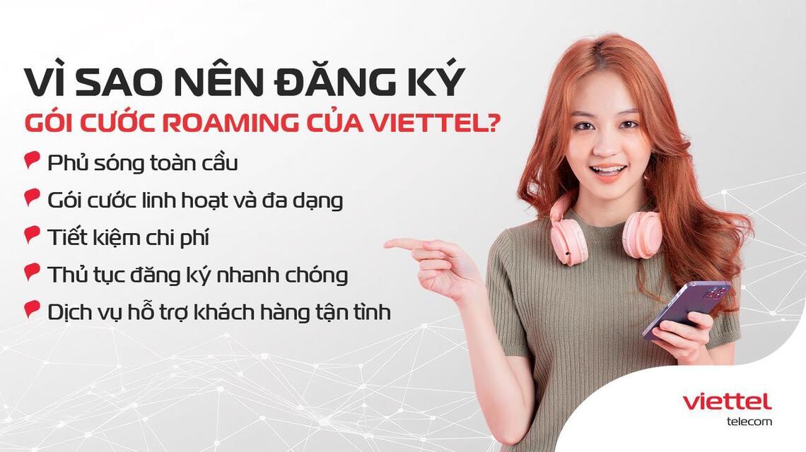 5 ưu điểm vượt trội của gói roaming Austria của Viettel