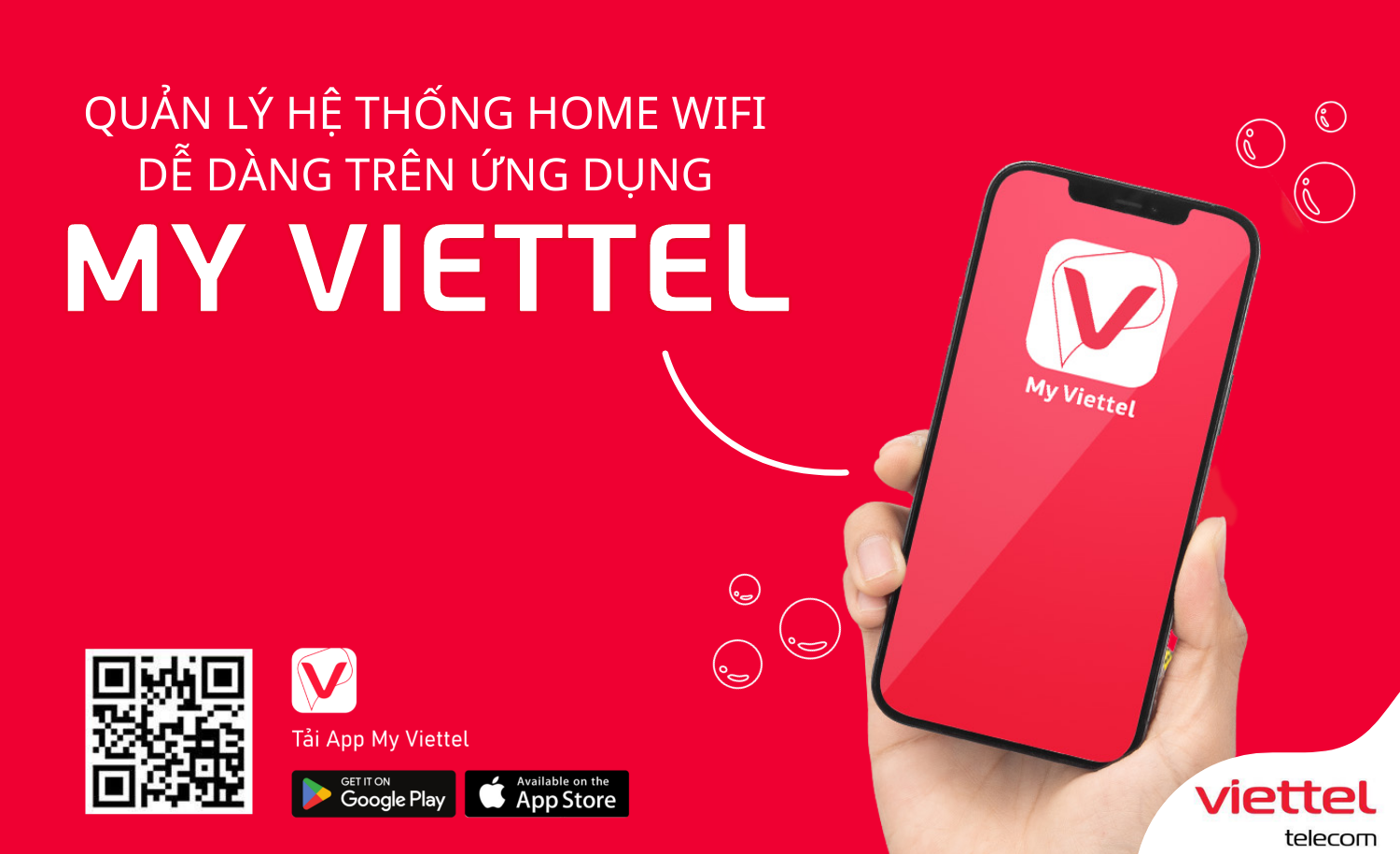 Quản lý hệ thống Home Wifi dễ dàng trên ứng dụng My Viettel