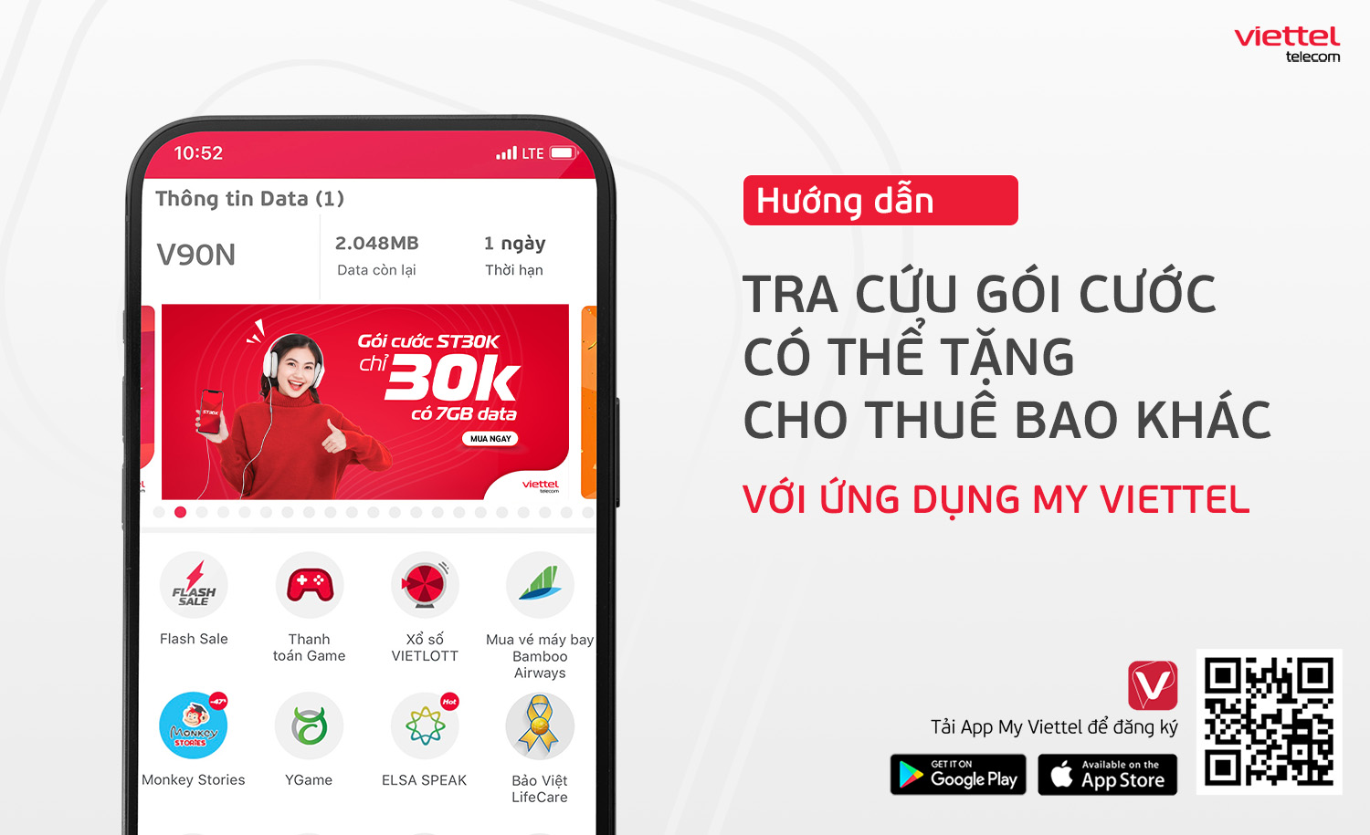 Quy định và điều kiện khi tặng data