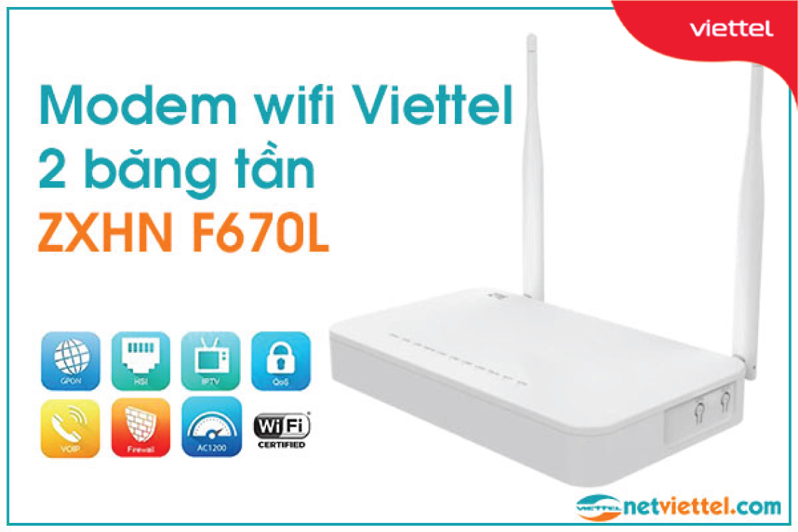 Dòng modem wifi tích hợp nhiều tính năng.