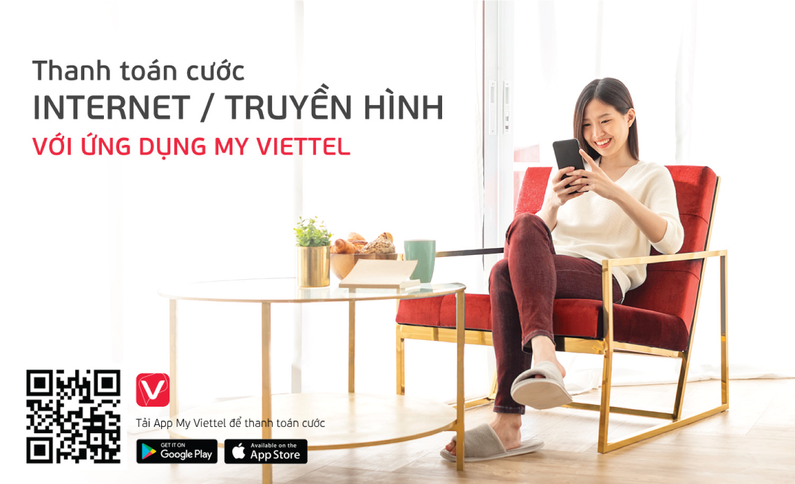 Sử dụng ứng dụng My Viettel để thanh toán tiện lợi