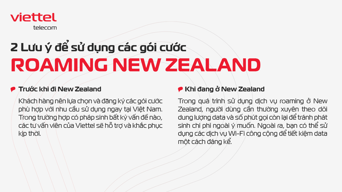 Bỏ túi 2 lưu ý khi sử dụng roaming New Zealand để có trải nghiệm dịch vụ tốt nhất