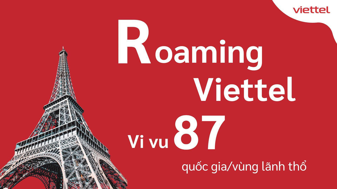 Gói cước data roaming TX15 áp dụng tại 87 quốc gia/vùng lãnh thổ