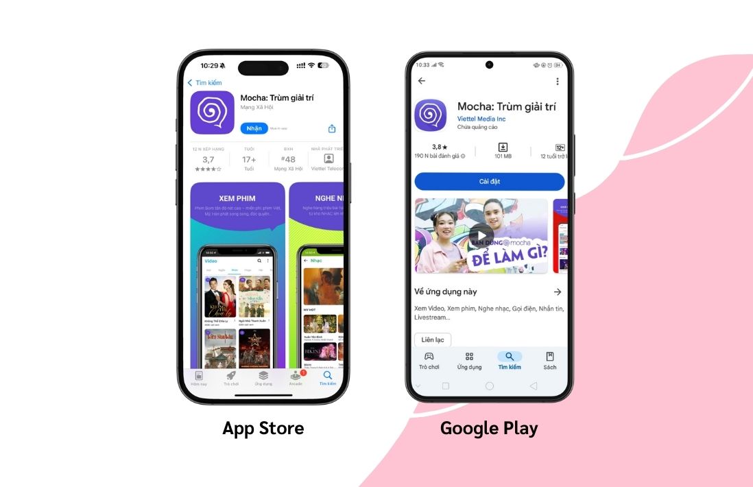 sử dụng gói cước mocha free 5g