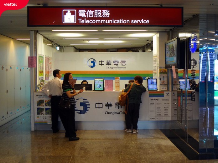 mua SIM Đài Loan ở các sân bay tại đất nước này
