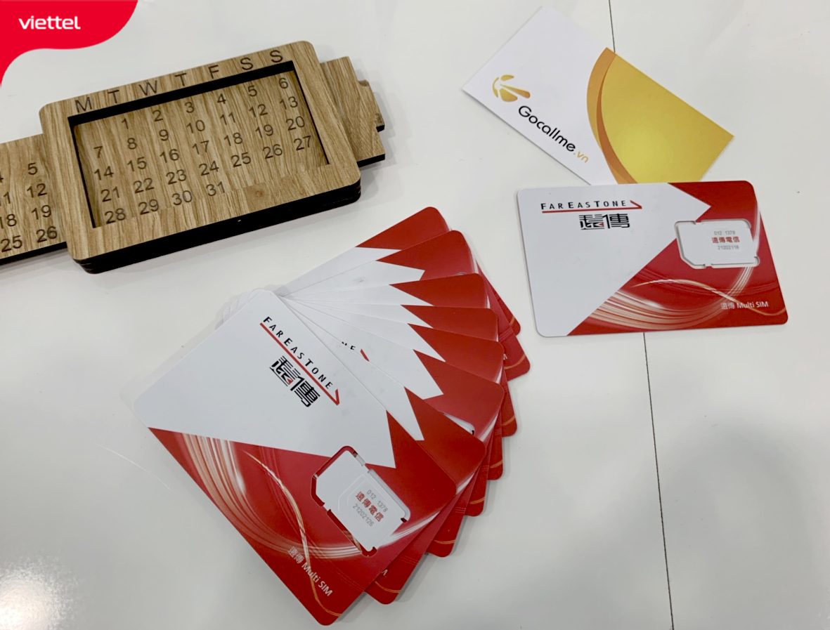 SIM Đài Loan có 2 loại